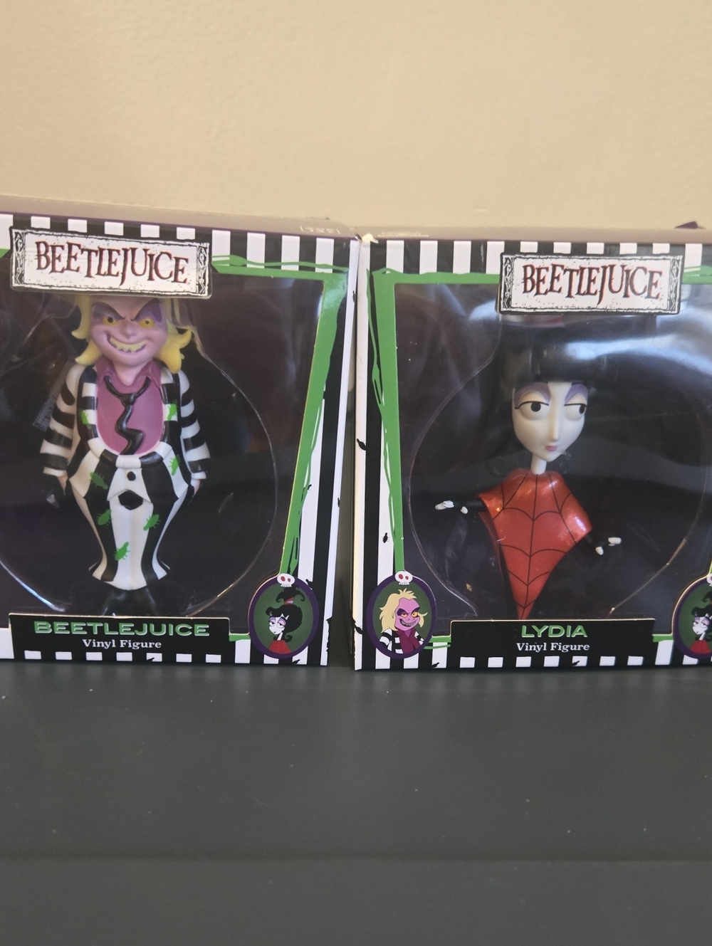 Beetlejuice & Lydia Vinyl Figure Set
